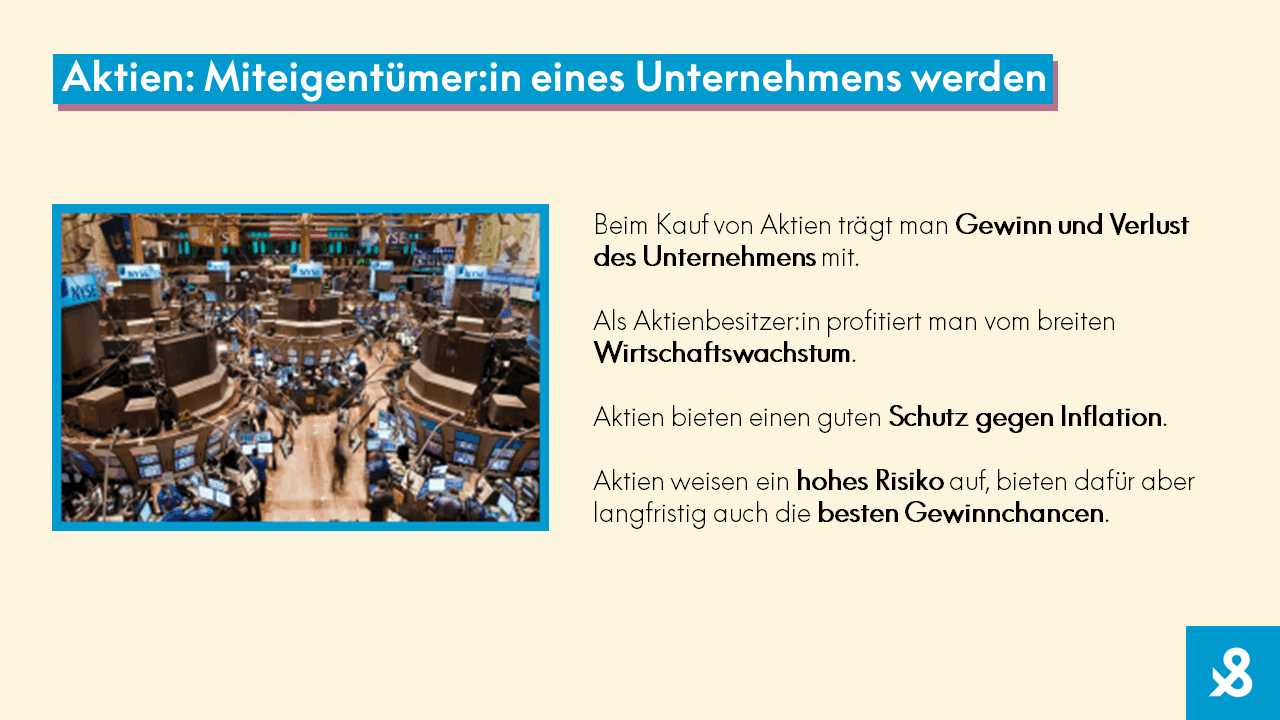 Die Eigenschaften von Aktien